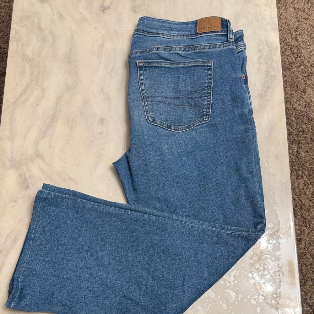 American Eagle Outfitters Blue Flare Jeans